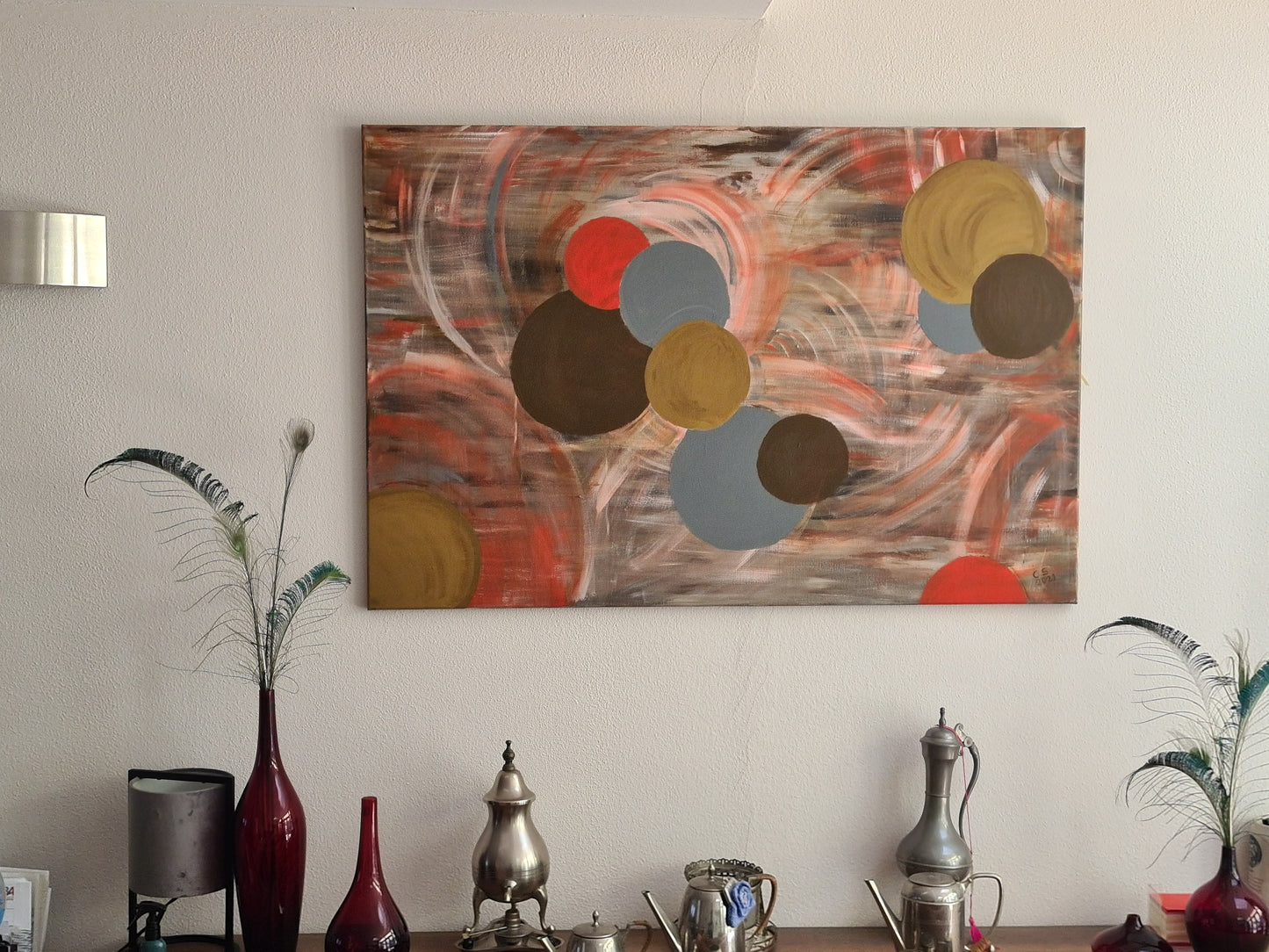 De bruine ballen maat 120-80