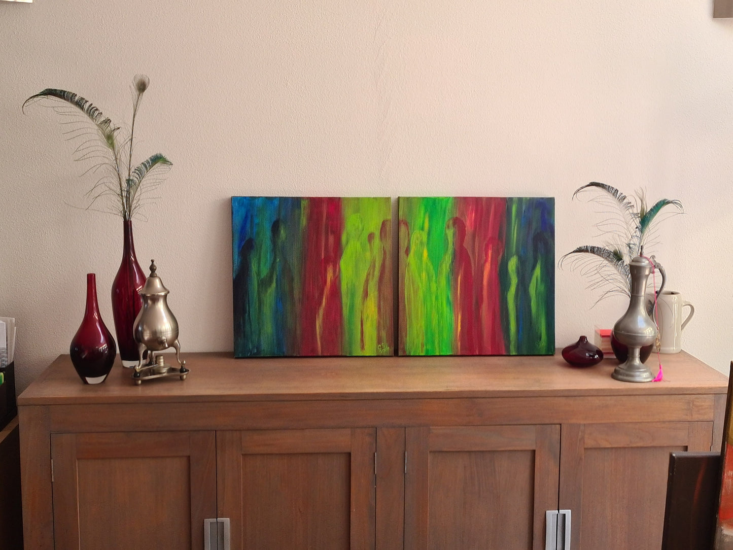 Het tweeluik met de schimmen