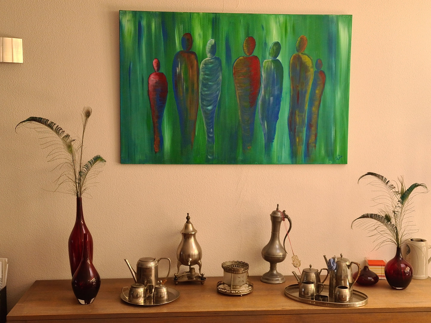 De schimmen in het groen