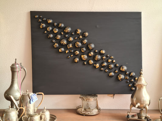 De meteorietenregen.